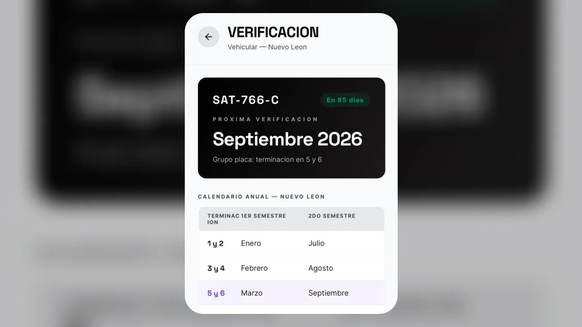 Verificación vehicular en Nuevo León: calendario y todo lo que debes saber