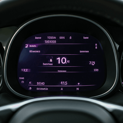 Digital car dashboard